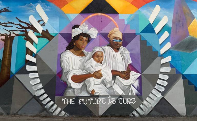 What a Vandalized Oakland Mural Says About Black Futures in