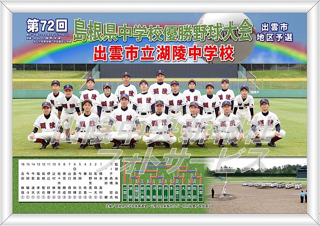 ◇第72回県中学校優勝野球 地区大会
