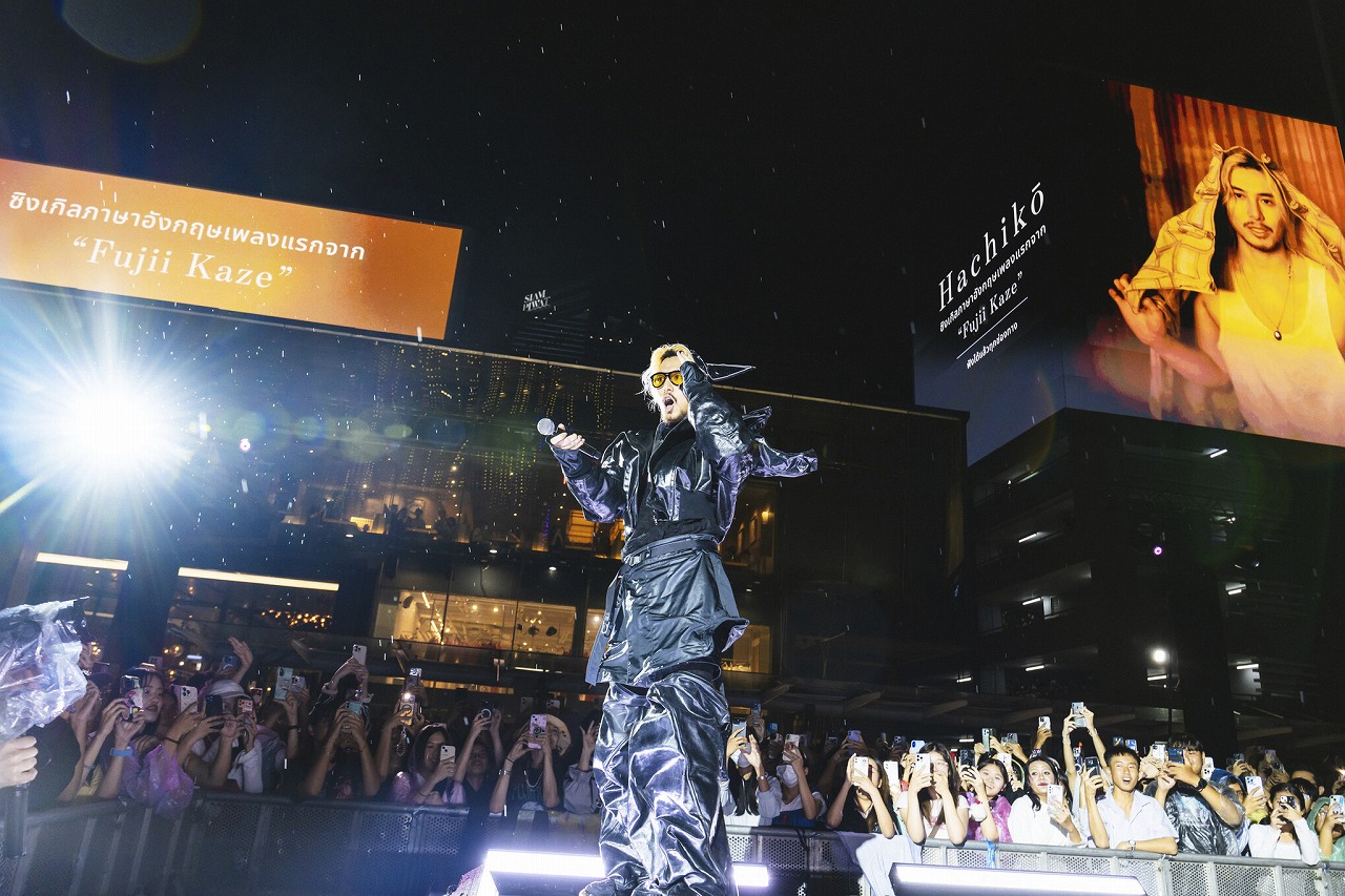 プレスリリース】藤井風、サプライズ訪問でバンコクを熱狂の渦に