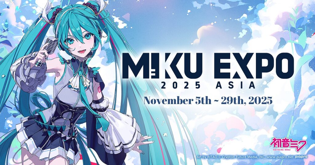 初音ミク、初のアジアツアー開催決定！ 2025年11月バンコクを皮切りに