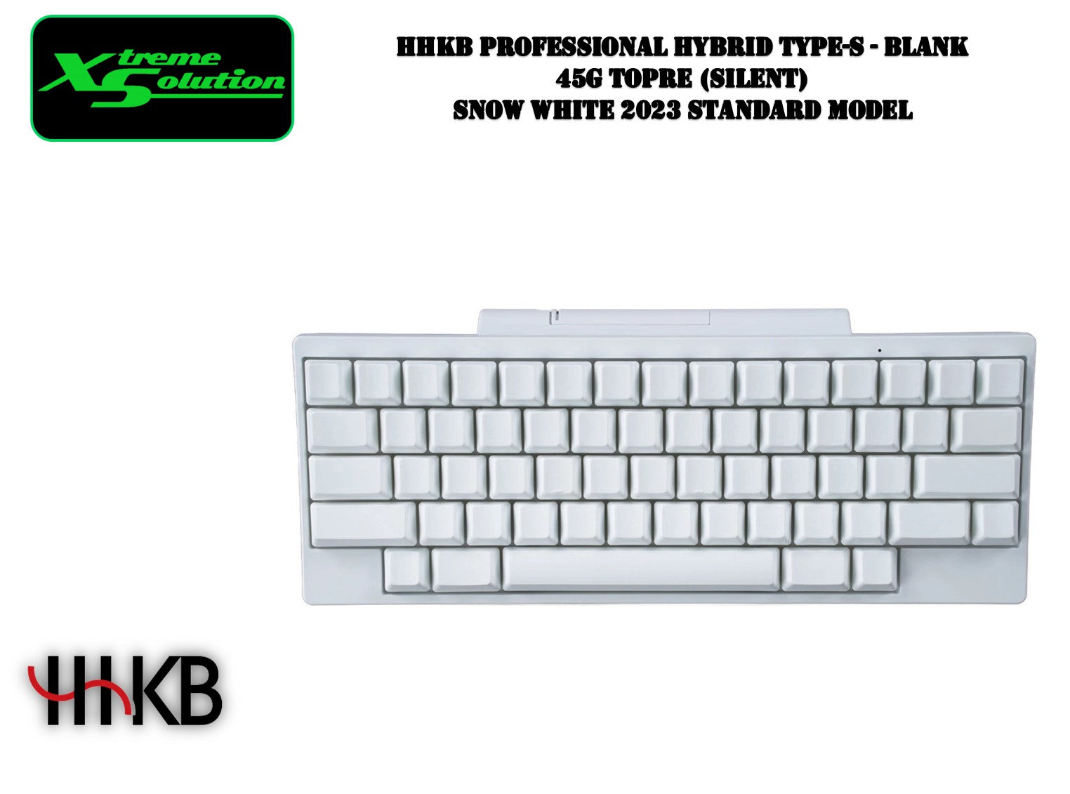 HHKB Professional Hybrid Type S Snow-White 2023 (Print/Blank