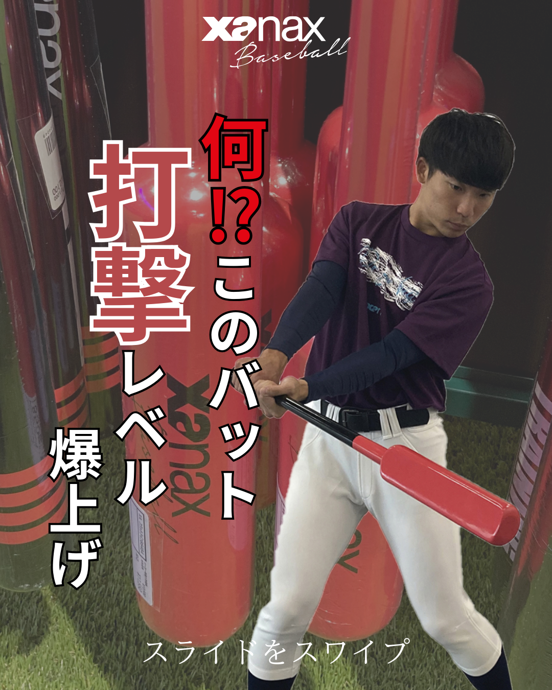 ジュニア用フラットラインバット BTB1032J｜ザナックス公式オンライン