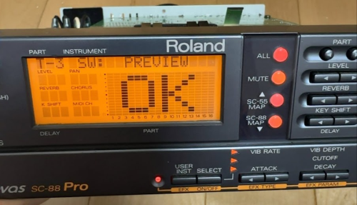 GS音源の最高峰】Roland SC-88Proをメンテナンスする - えくしび