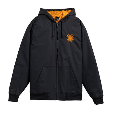 SPITFIRE OG CLASSIC NYLON HOOD JACKET BLACK/ORANGE – Xtreme
