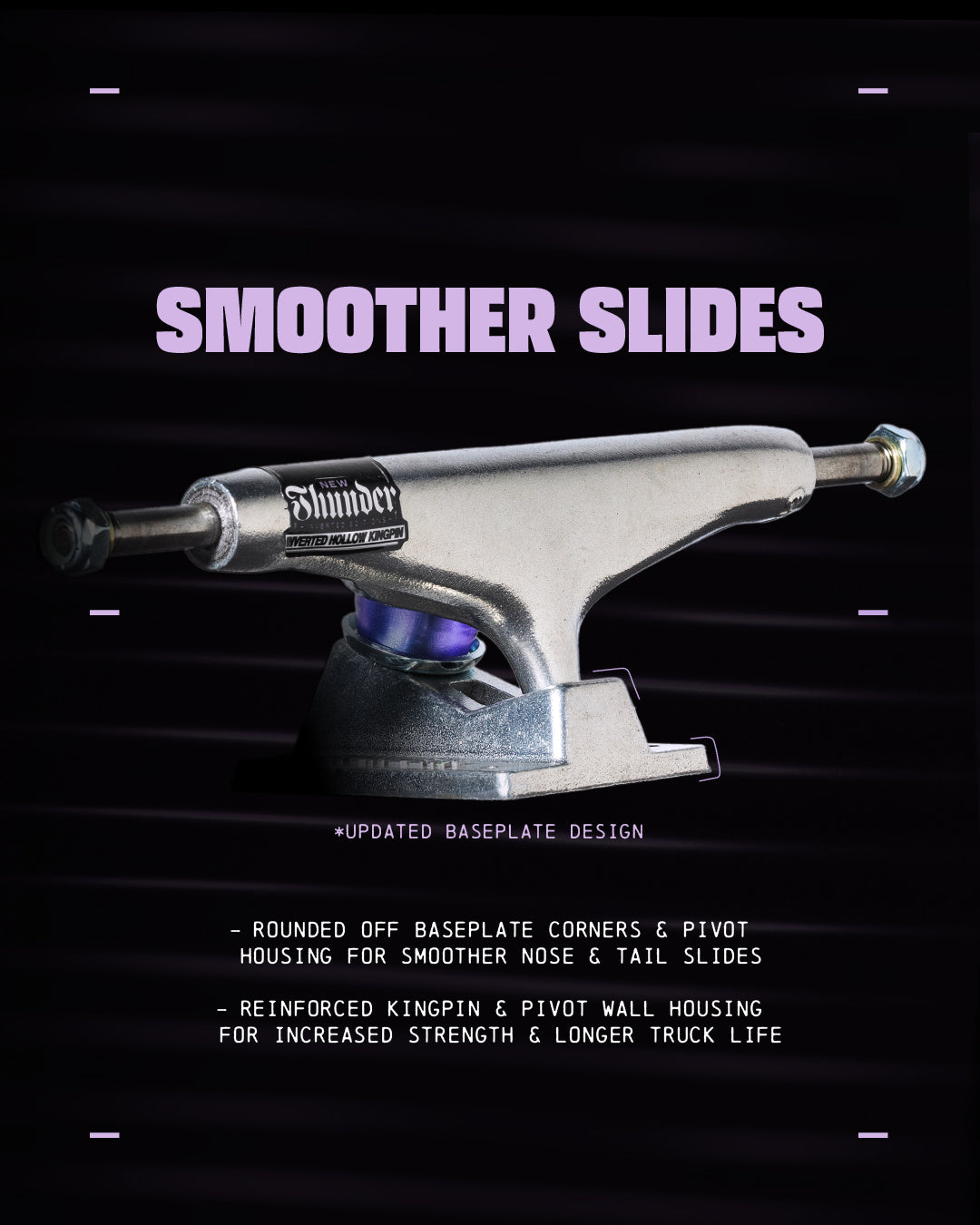 Thunder Team Inverted Polished Trucks Silver 149 (Pair) – Xtreme