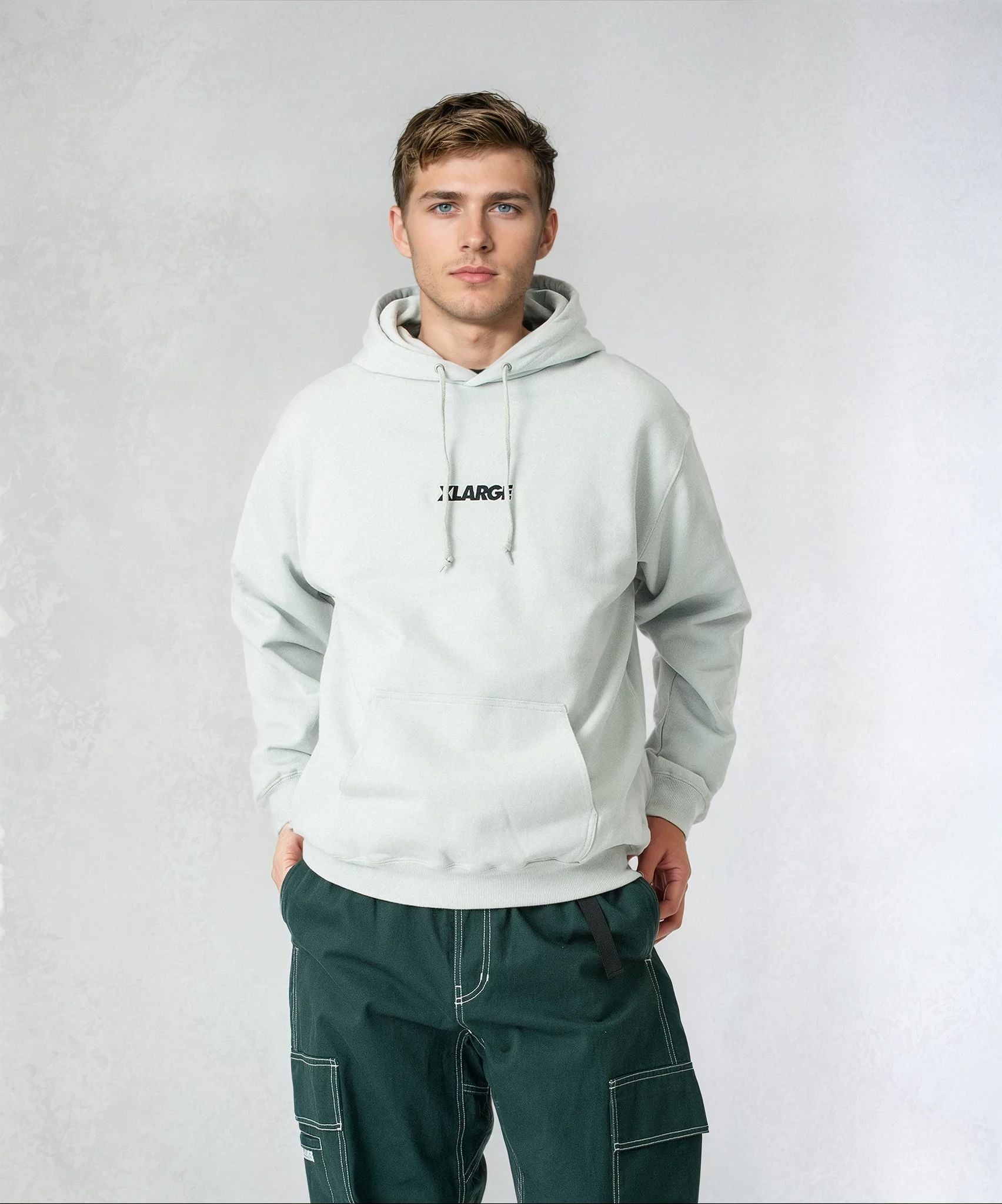 STANDARD LOGO PULLOVER HOODED SWEATSHIRT – XLARGE