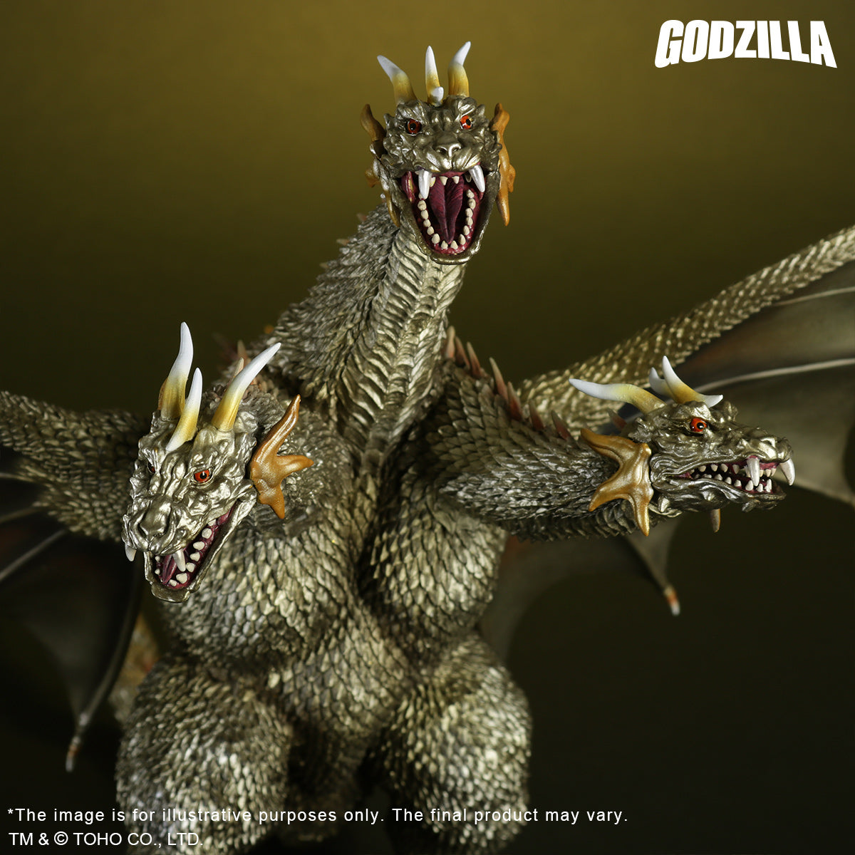 東宝大怪獣シリーズ FAVORITE SCULPTORS LINE キングギドラ (2001
