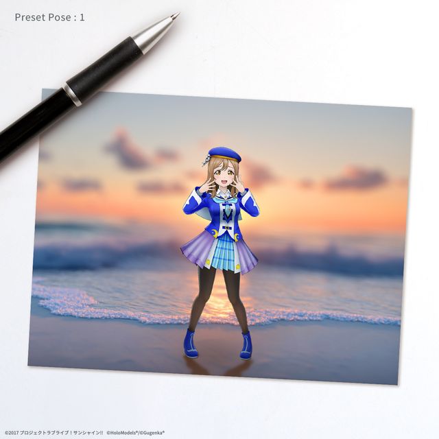 国木田 花丸 （「未来の僕らは知ってるよ」衣装）ホロモデル本体