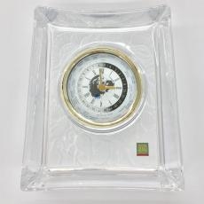 HOYA CRYSTAL ホヤ クリスタル デジタル カレンダー付 置時計 クロック