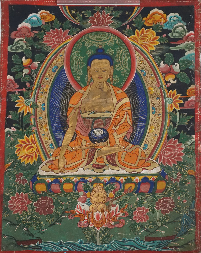 上肯龍紋仏像九眼天珠 八眼 十三眼 意味や効果 阿弥陀如来と釈迦如来の違い