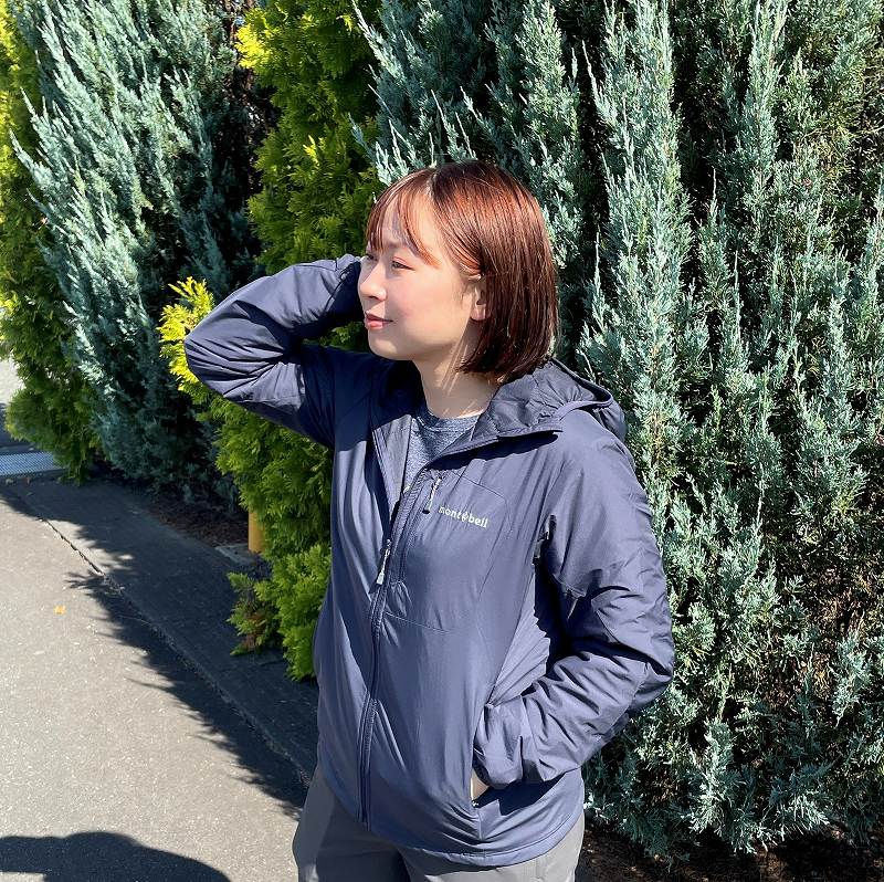 この時期欠かせなくなる!?モンベルEXライトサーマラップジャケット