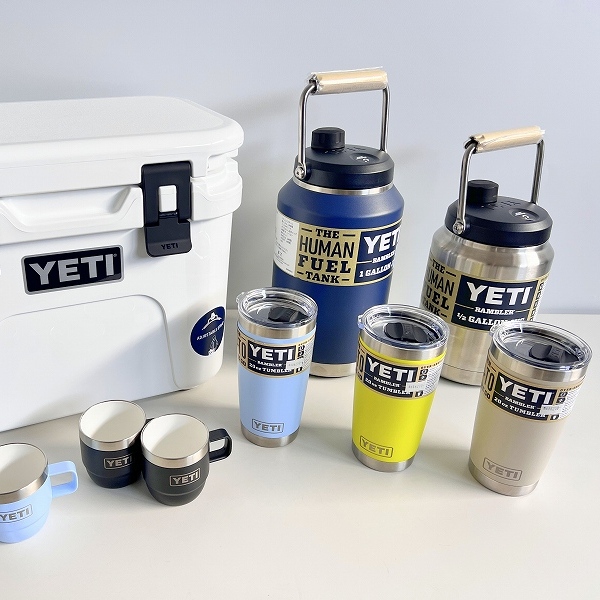 あのYETIが身近になった。クーラー＆タンブラー販売開始