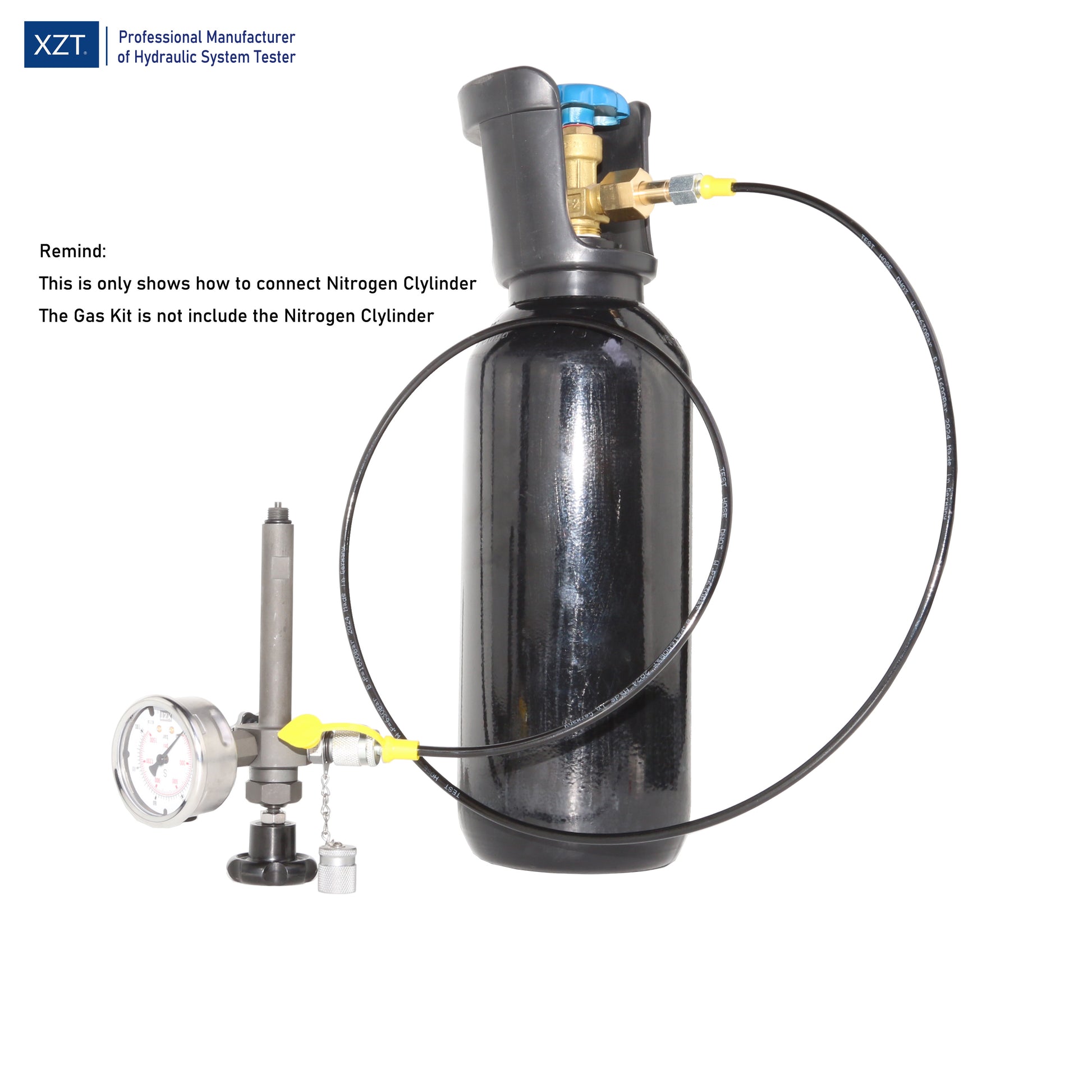 XZT GK-03 Free Shipping Nitrogen Charging kit for Montabert Rock