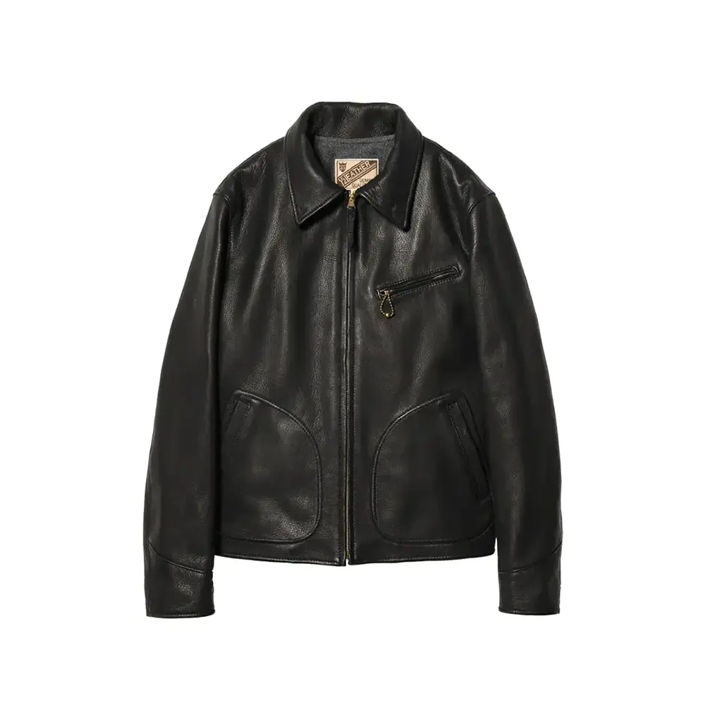 DEER SKIN SINGLE BREASTED JACKET[ DR-45-D ] | Y'2 LEATHER