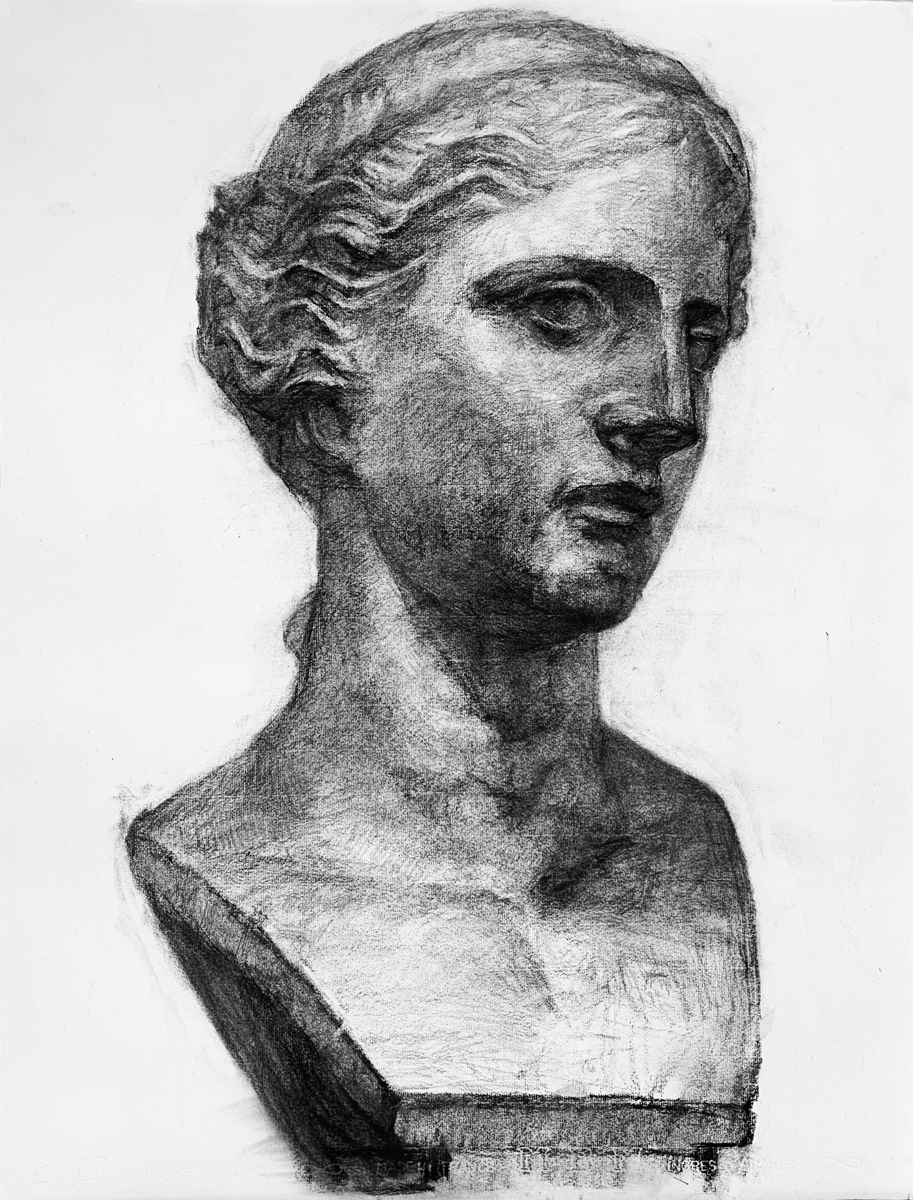 デッサン道場・石膏デッサン-4｜ Y・ART