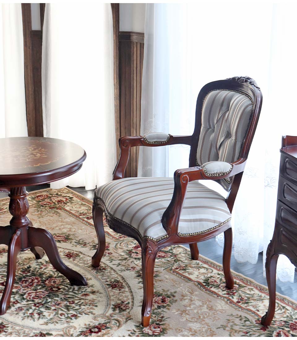 フレンチマルシェ 猫脚アームチェア ｜Y-KAGU(輸入家具屋さん.com)