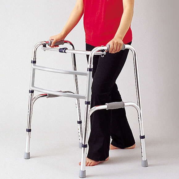 室内・屋外兼用】セーフティーアーム交互式（ハイタイプ） シルバー