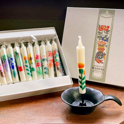 山形直送計画】手描き絵ろうそく – 富樫ろうそく店