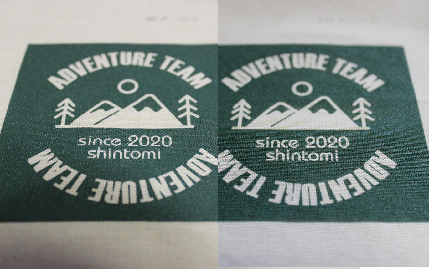 シルクスクリーンのメッシュを比較！】～目の粗さが違うメッシュ で