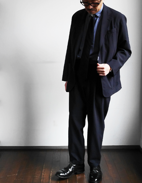 COMOLI ウール2Bジャケット | 大阪心斎橋のメンズ洋服のセレクト