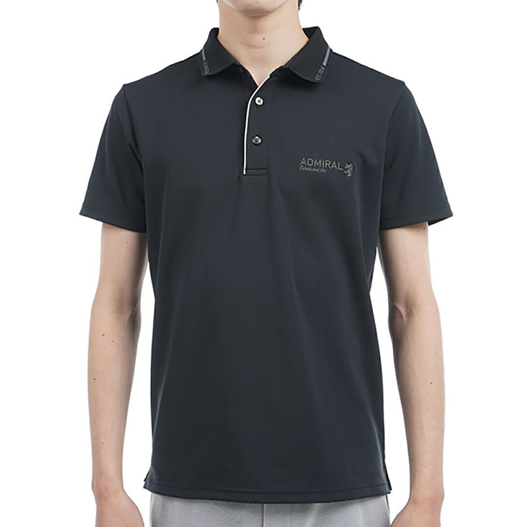 30％OFF】[アドミラル ゴルフ]メンズ カラタッチ 台襟付きポロシャツ