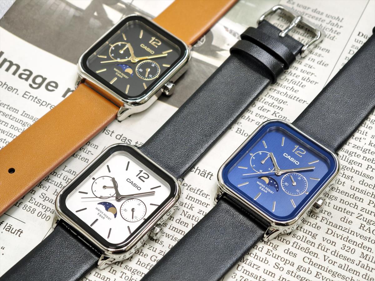 カシオ コレクション MTP-M305L-7AJF 国内正規品 ムーンフェイズ 日付