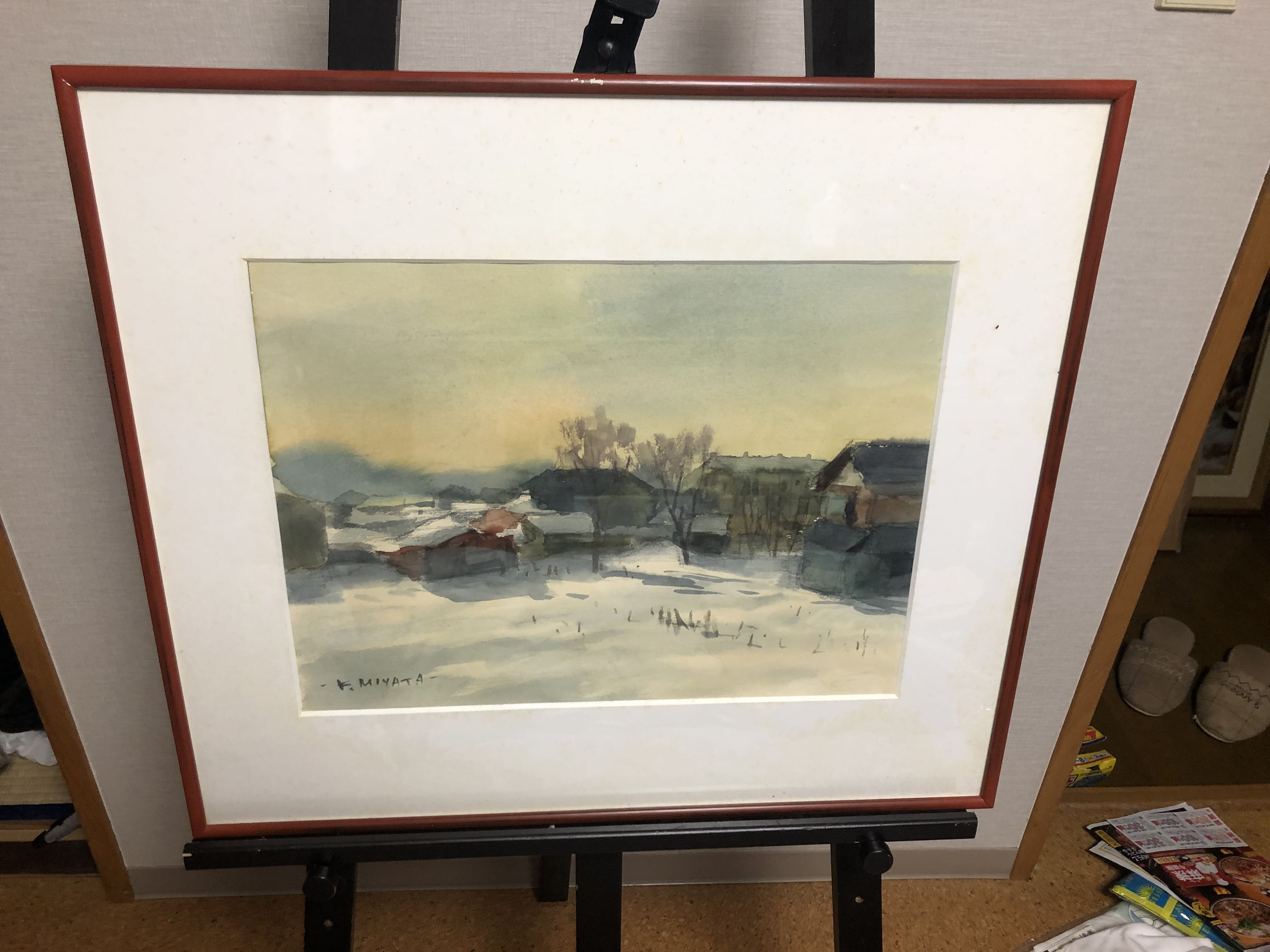 宮田耕二 タイトル不詳 水彩画 | 八事商事 | 絵画レンタル | 愛知県を