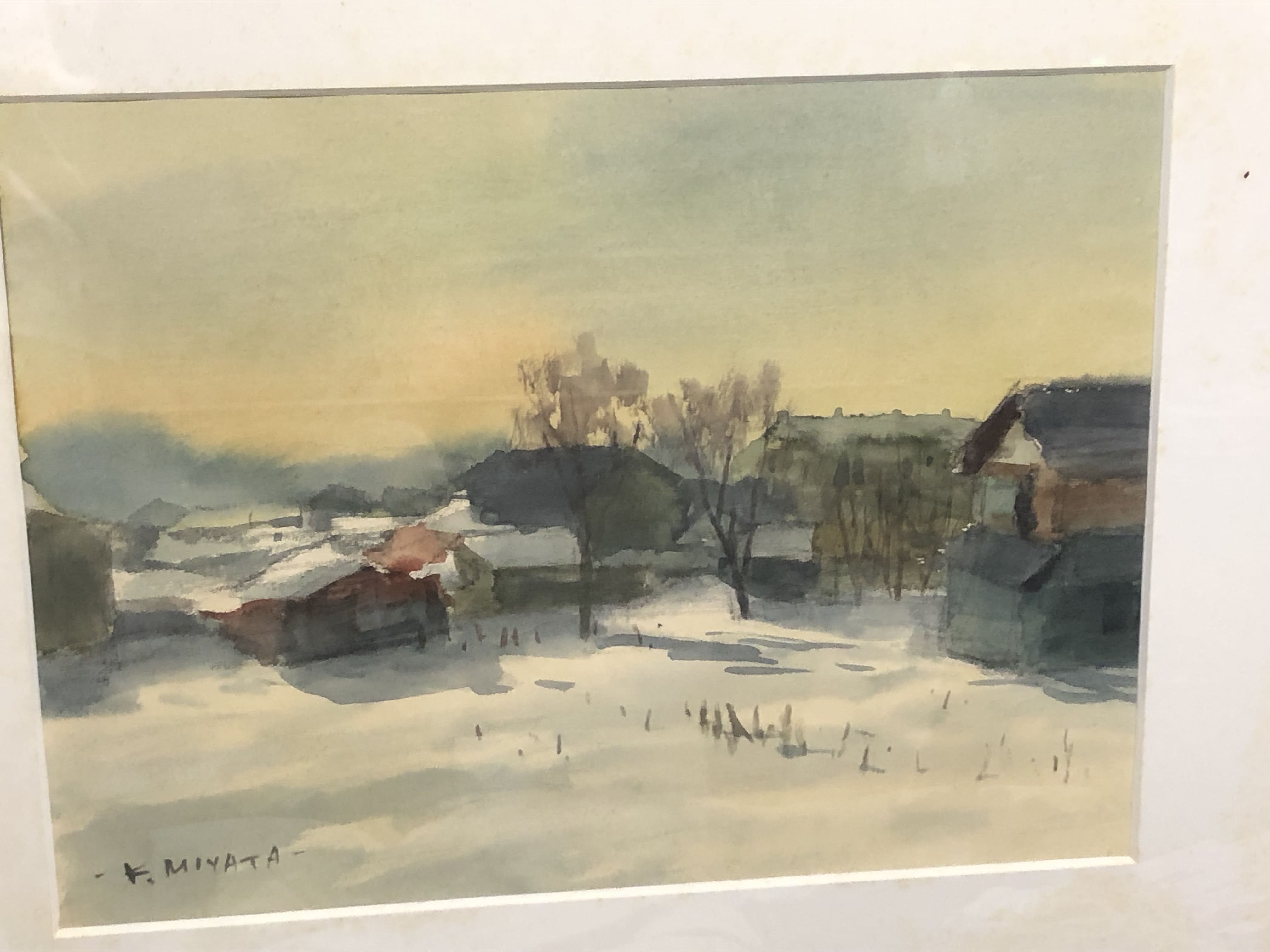 宮田耕二 タイトル不詳 水彩画 | 八事商事 | 絵画レンタル | 愛知県を