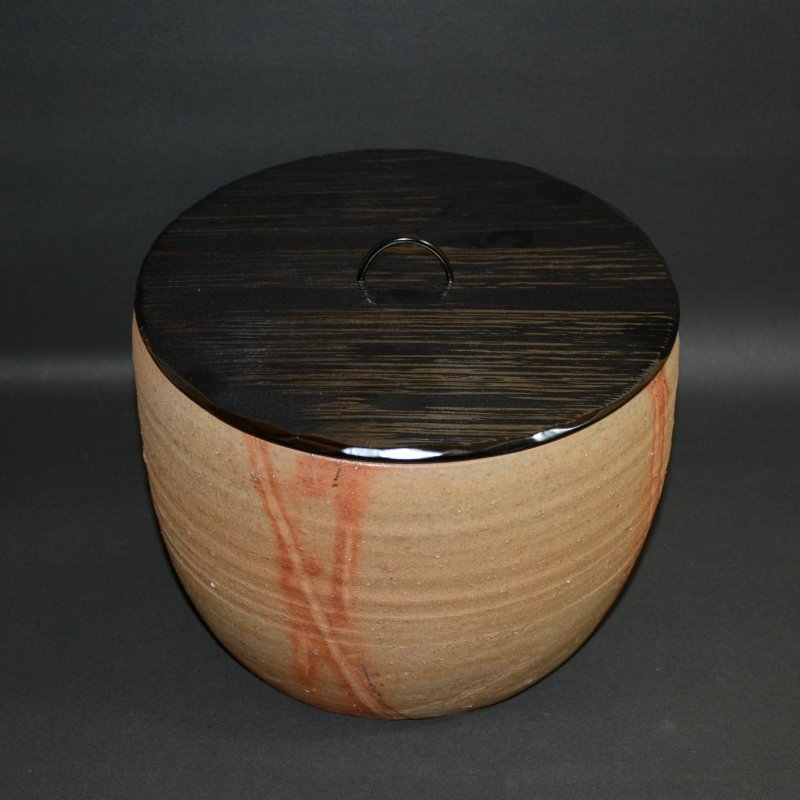 備前焼 備前ヒダスキ水指 時代物 美術工芸備前 和食器と茶道具の