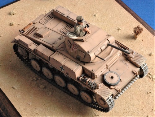 プラモ】タミヤ1/35「Ⅱ号戦車F型」 | やすりとのり