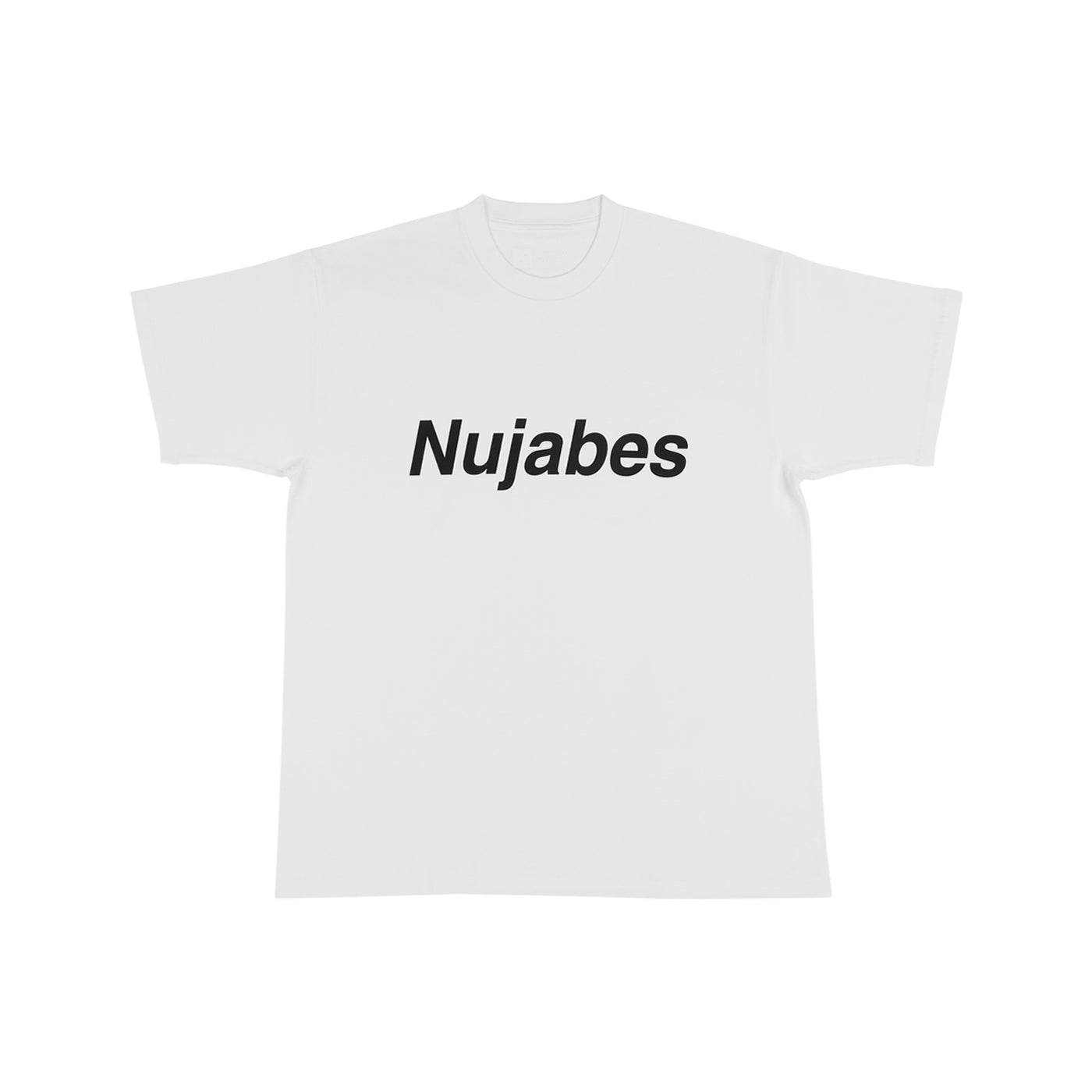 Nujabes Logo Tee - White – YEN TOWN MARKET