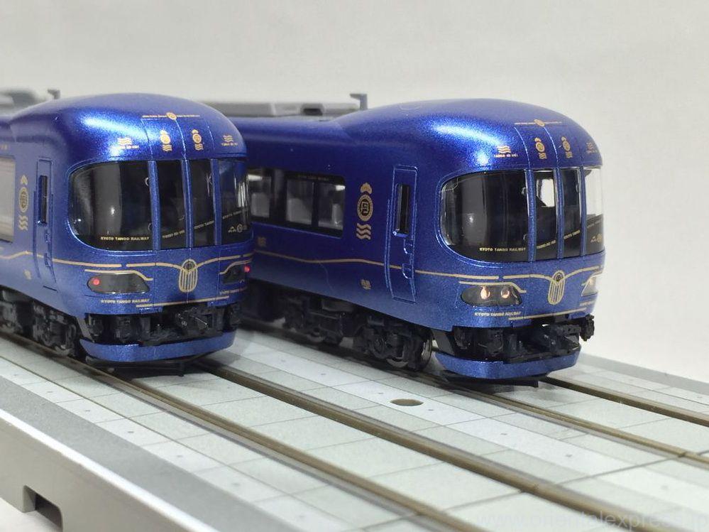 京都丹後鉄道 KTR8000形(丹後の海) 入線です。TOMIX 98017 | NGaugeJP