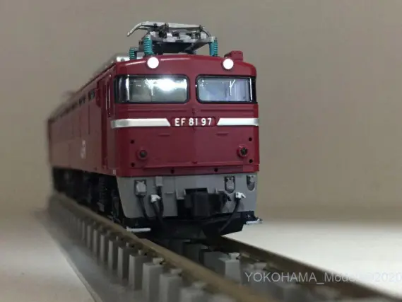 EF81 北斗星色 星罐を弄ります。その3 TOMIX 9126 | NGaugeJP - 横濱