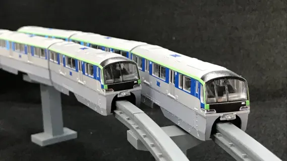 FUJIMI 東京モノレール10000形 6両編成 ディスプレイモデル（彩色済み
