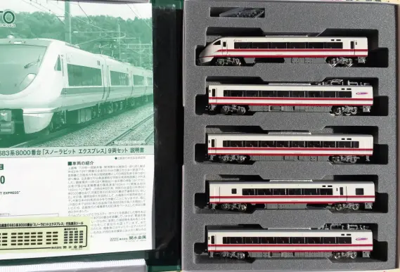 本年最初の入線は683系8000番台「スノーラビット エクスプレス