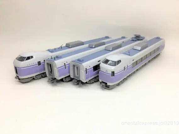 E351系「スーパーあずさ」の中古ですが入線しました。KATO 10-358 / 10