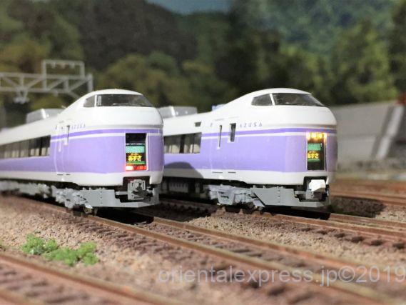 E351系「スーパーあずさ」の中古を弄る。その3 KATO 10-358 / 10-359