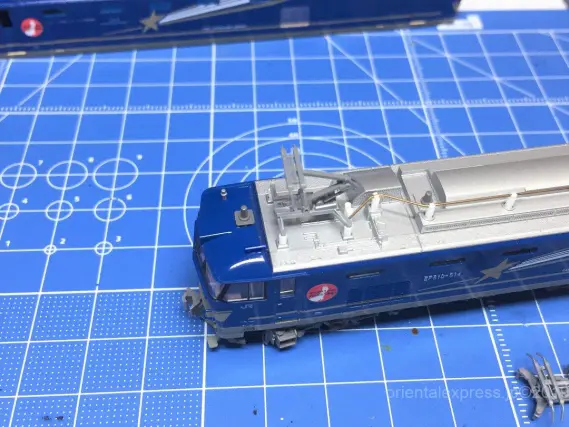 EF510 500番台（514・515）北斗星色を弄る。その3 KATO 3065-1 3065-3