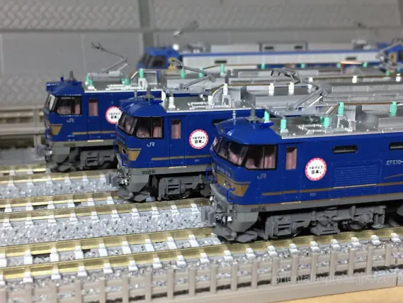 EF510 500番台（514・515）北斗星色を弄る。その3 KATO 3065-1 3065-3