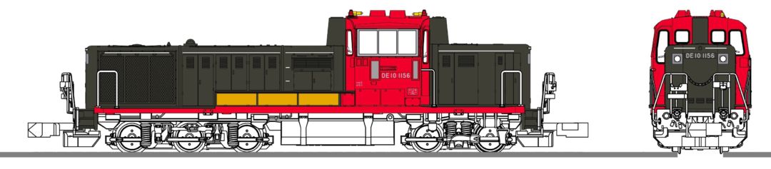 KATO京都駅店】DE10 1156 梅小路運転区タイプ 品番:7011-9 特