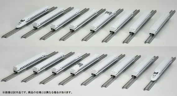 TOMIX 700-0系(ありがとう東海道新幹線700系)セット 限定品 品番:97929