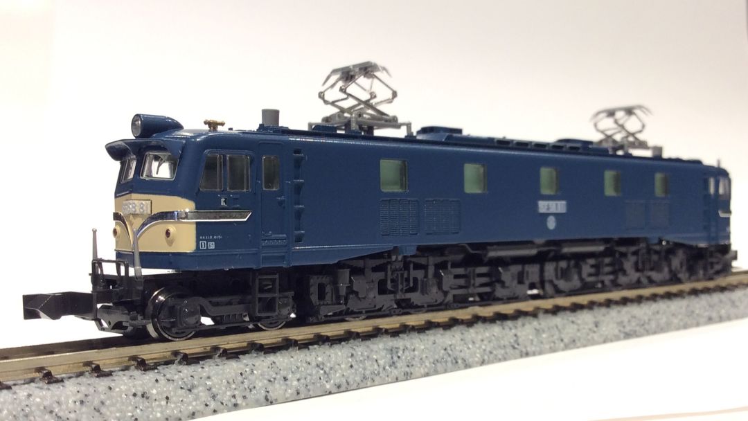 KATO京都駅店】8月31日発売 EF58 81 ヒサシ付き 広島機関区 特製品