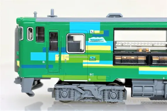 キハ48 びゅーコースター風っこ 夏姿が入線しました。MICROACE A6541