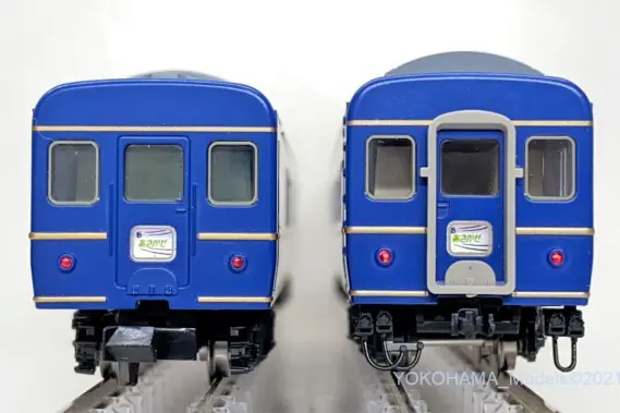 24系25形「あさかぜ・JR東日本仕様」が入線です。TOMIX 98725 98726