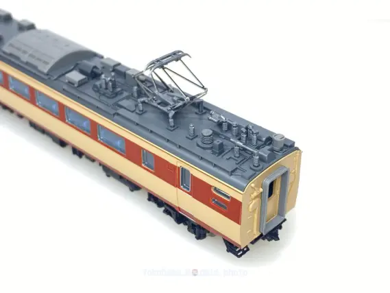 485系1500番代 特急「はつかり」（1982年頃）が入線しました。TOMIX