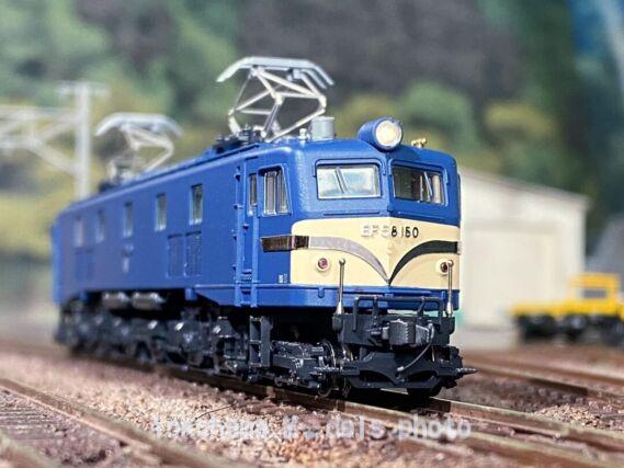 EF58 150号機 宮原機関区 ブルー(2021)を弄る。先台車ショート化 KATO