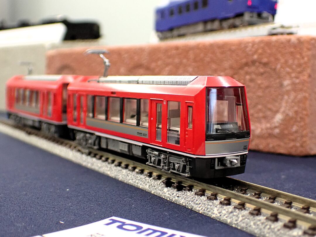 TOMIX 箱根登山電車3000形アレグラ号セット 品番：98149 | NGaugeJP