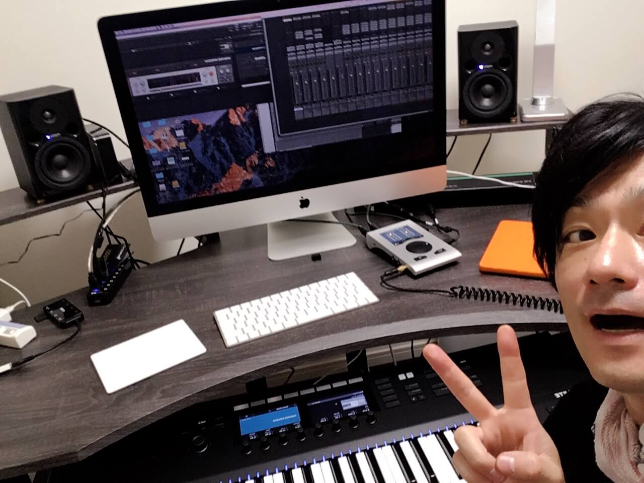 DTM用デスク【Pro Style KWD-200 Home Recording Table】を一人で