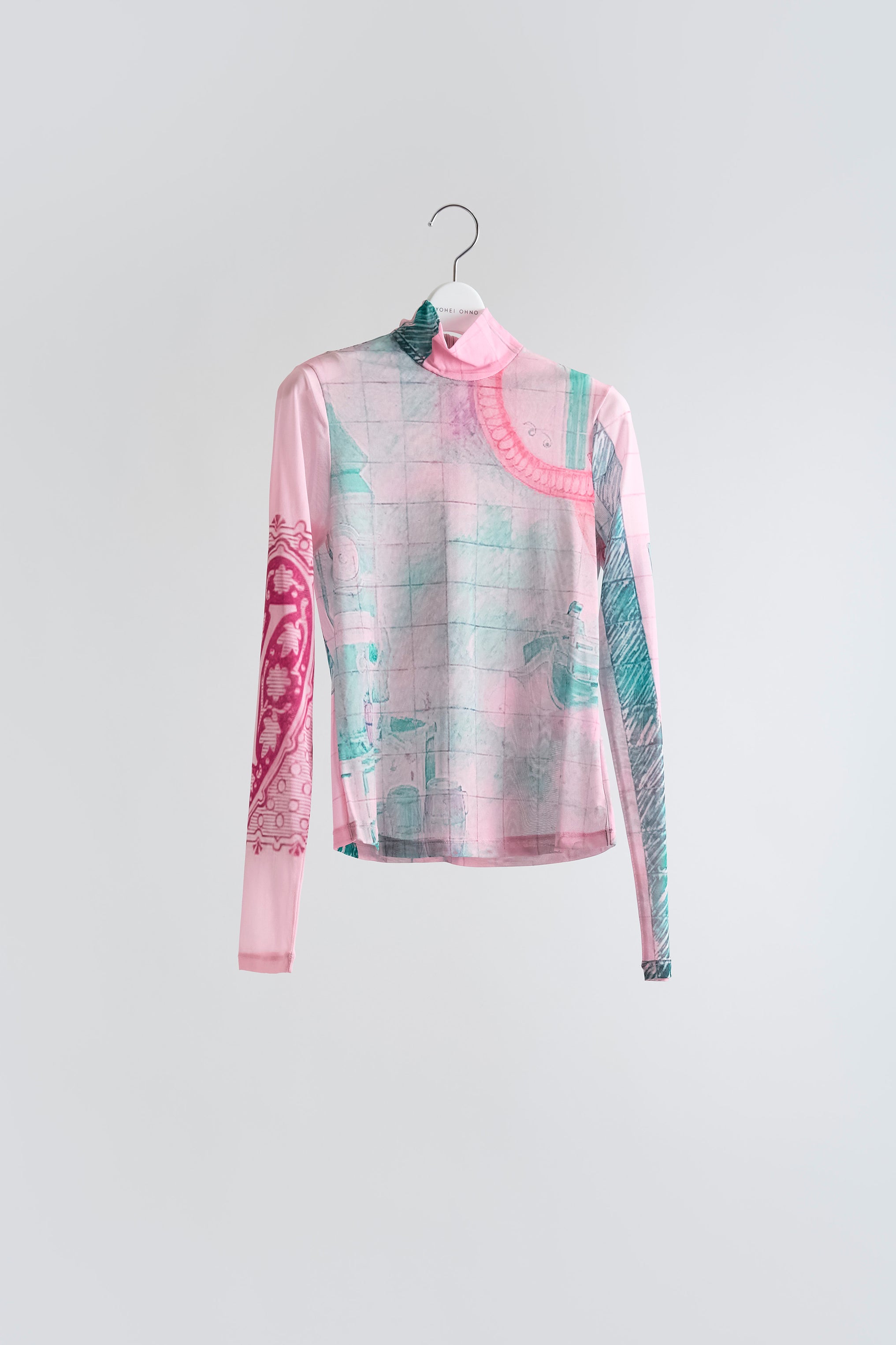 Graphic Mesh Top – YOHEI OHNO