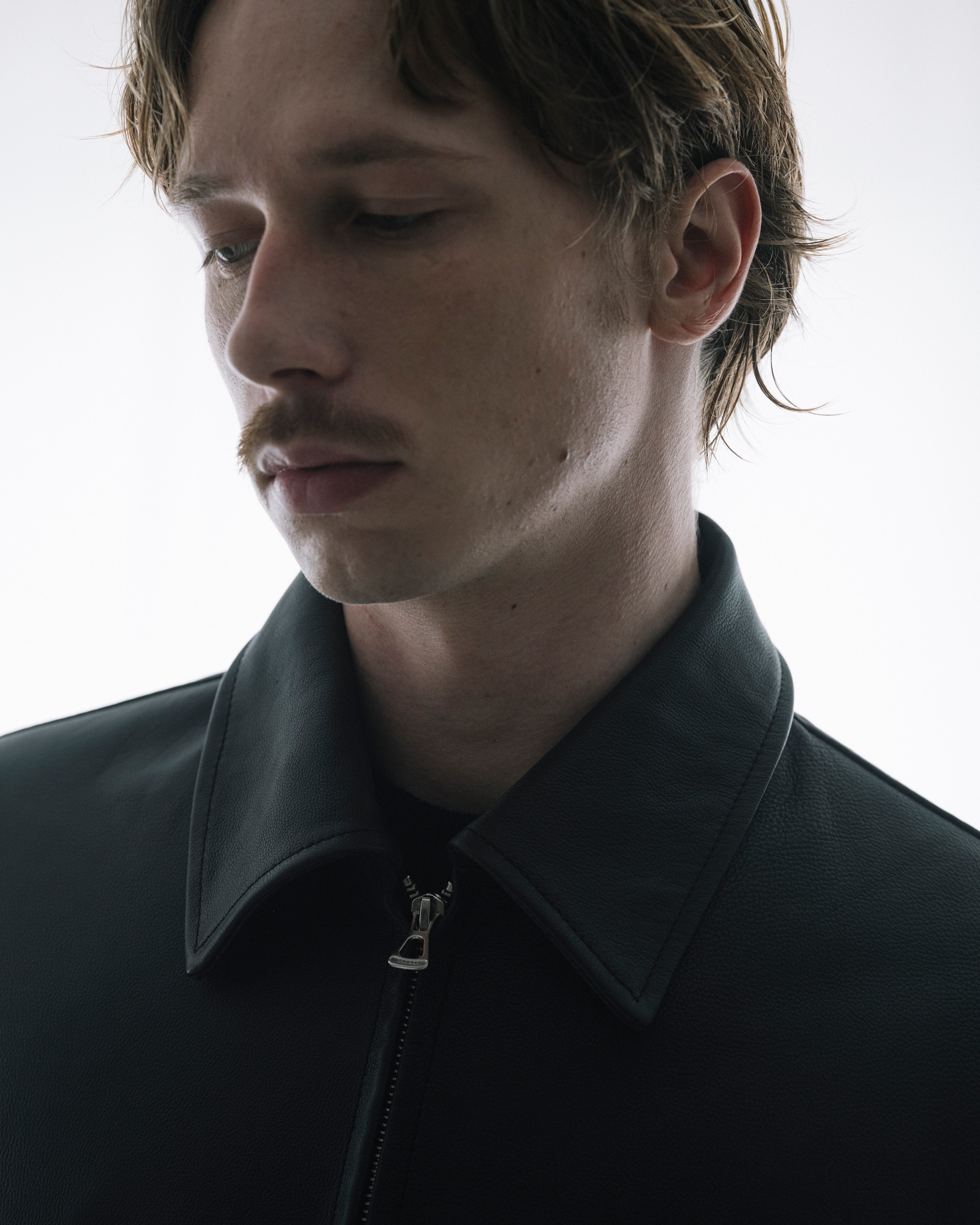 Leather Zip Blouson | YOKE Official Website